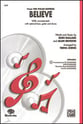 Believe SATB choral sheet music cover